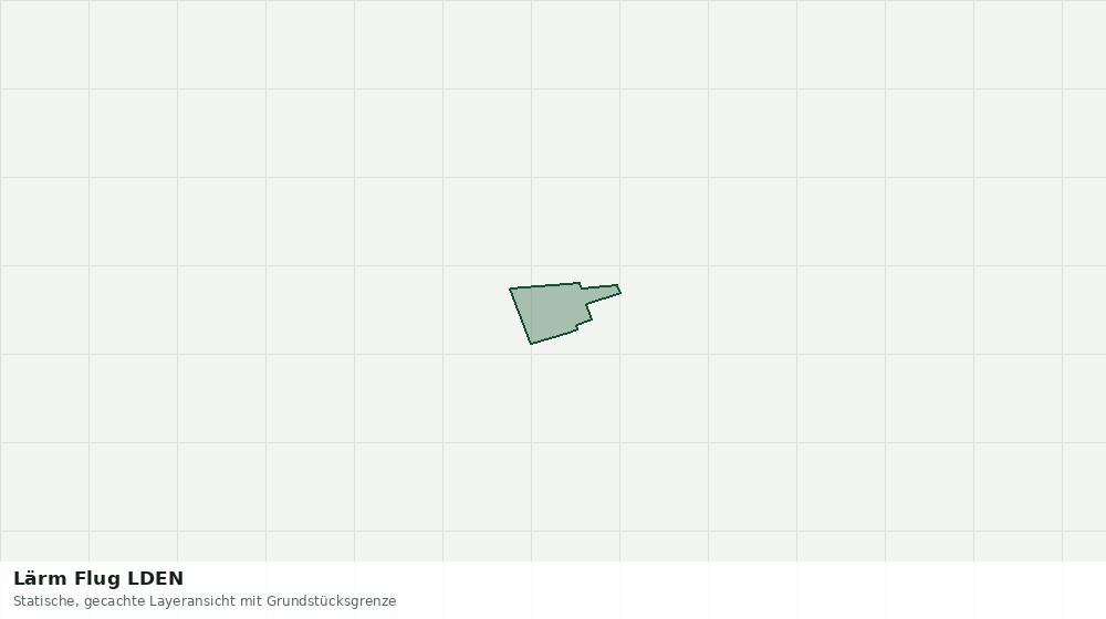 Statische Kartenansicht: Lärm Flug LDEN