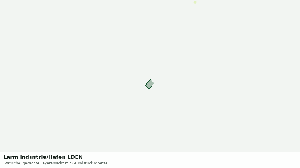 Statische Kartenansicht: Lärm Industrie/Häfen LDEN