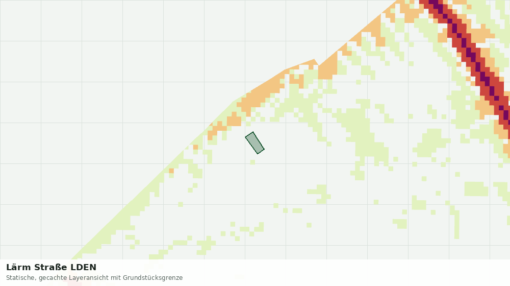Statische Kartenansicht: Lärm Straße LDEN