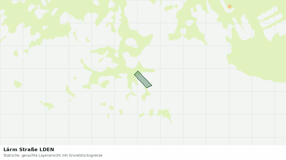 Statische Kartenansicht: Lärm Straße LDEN