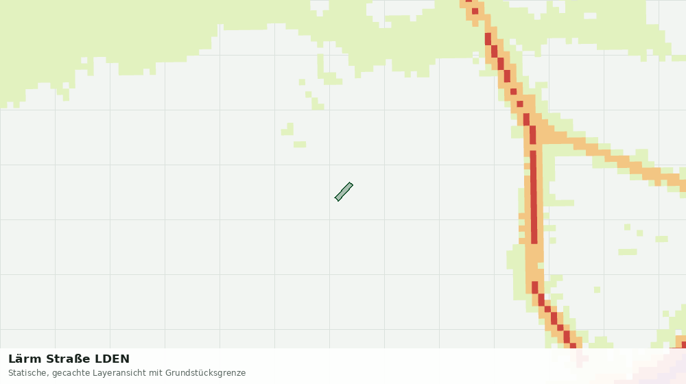 Statische Kartenansicht: Lärm Straße LDEN