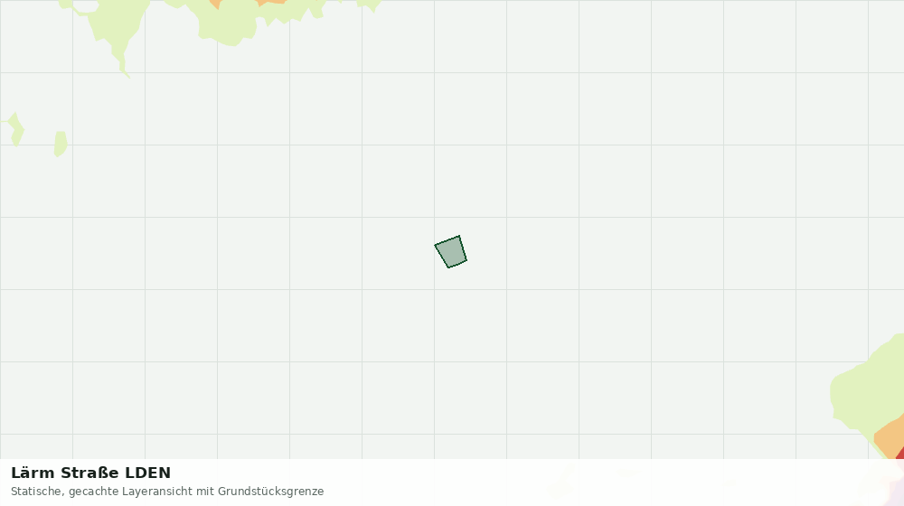Statische Kartenansicht: Lärm Straße LDEN