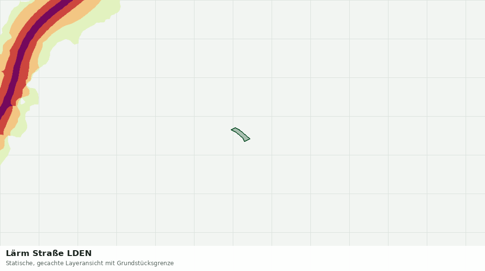 Statische Kartenansicht: Lärm Straße LDEN