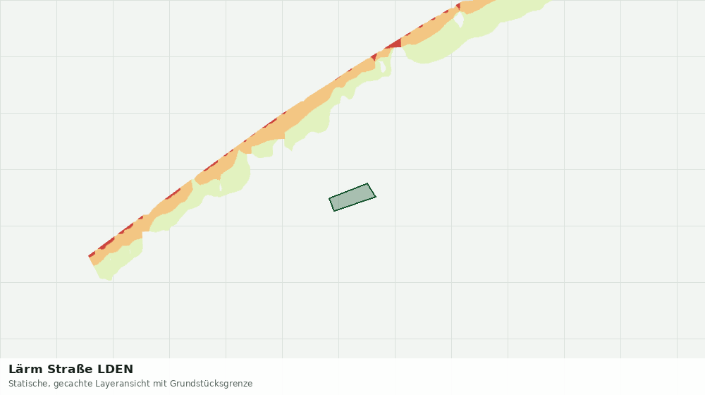 Statische Kartenansicht: Lärm Straße LDEN