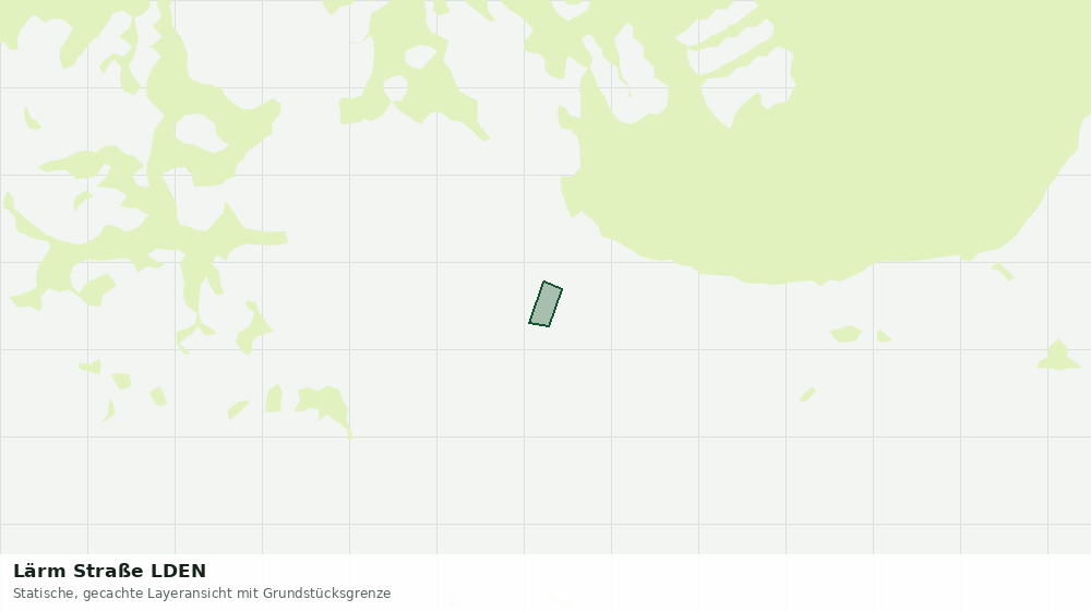 Statische Kartenansicht: Lärm Straße LDEN
