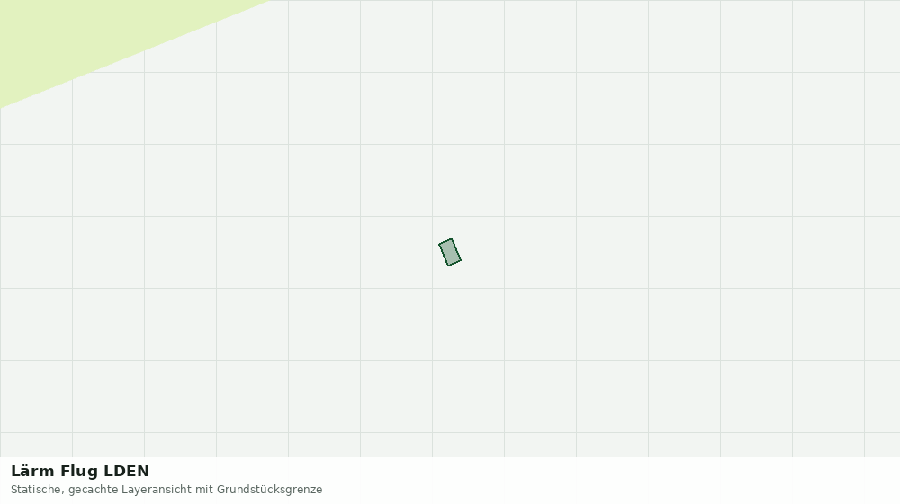 Statische Kartenansicht: Lärm Flug LDEN