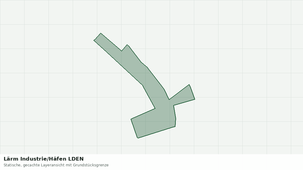 Statische Kartenansicht: Lärm Industrie/Häfen LDEN