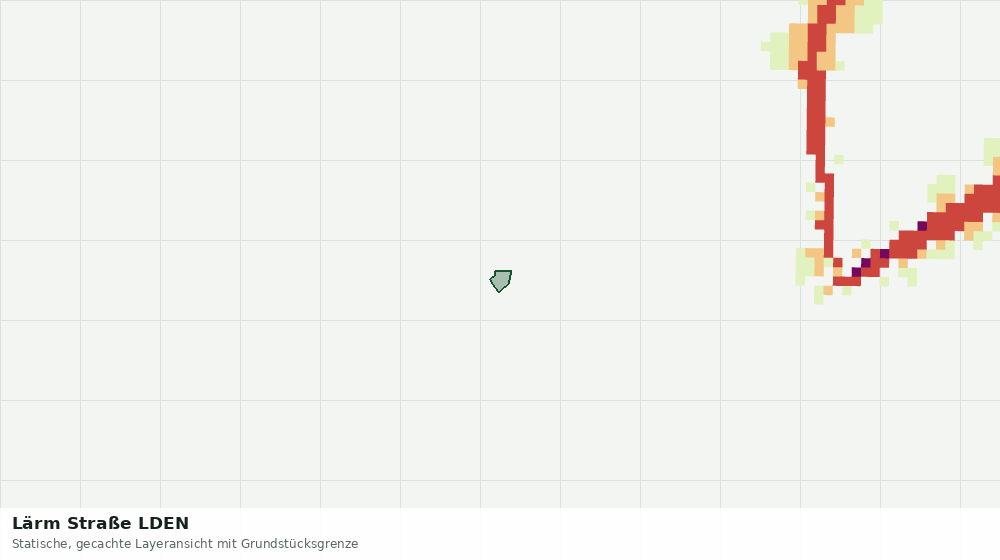 Statische Kartenansicht: Lärm Straße LDEN