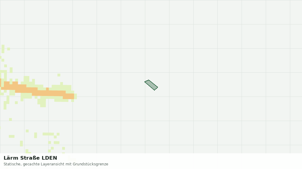 Statische Kartenansicht: Lärm Straße LDEN