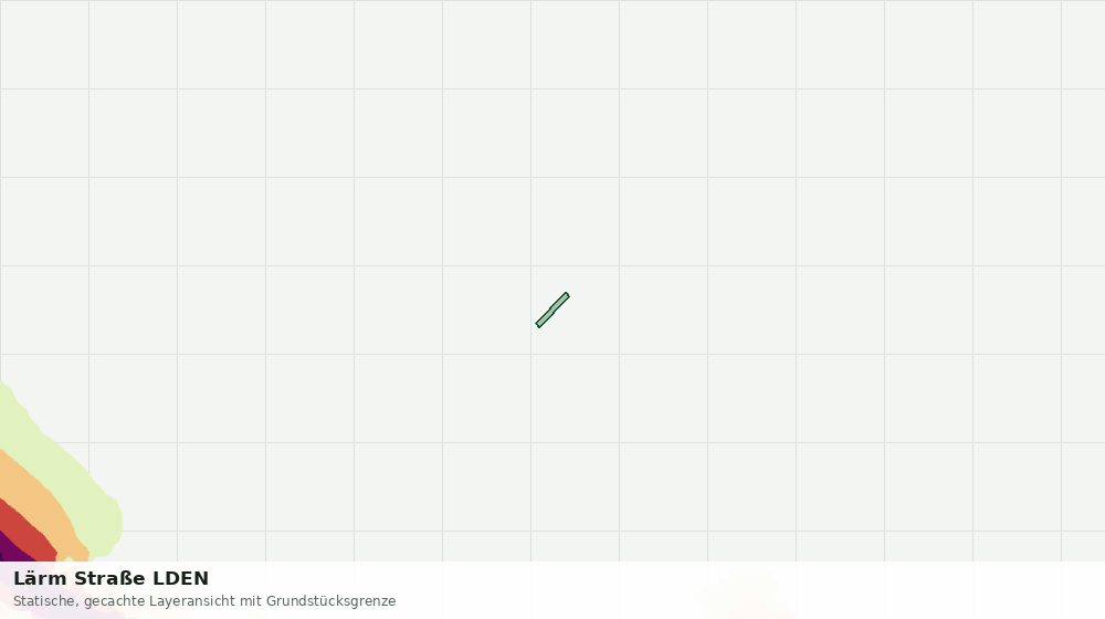 Statische Kartenansicht: Lärm Straße LDEN