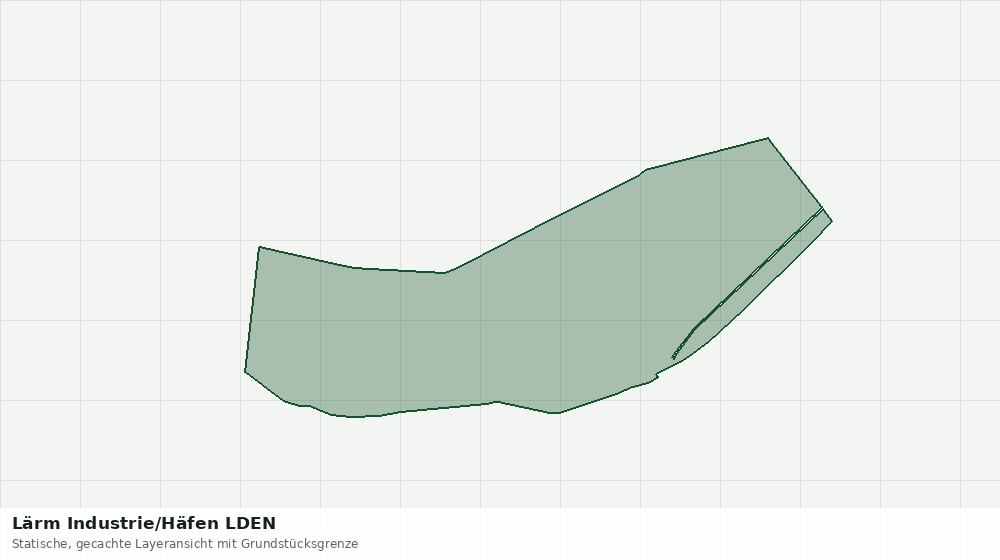 Statische Kartenansicht: Lärm Industrie/Häfen LDEN