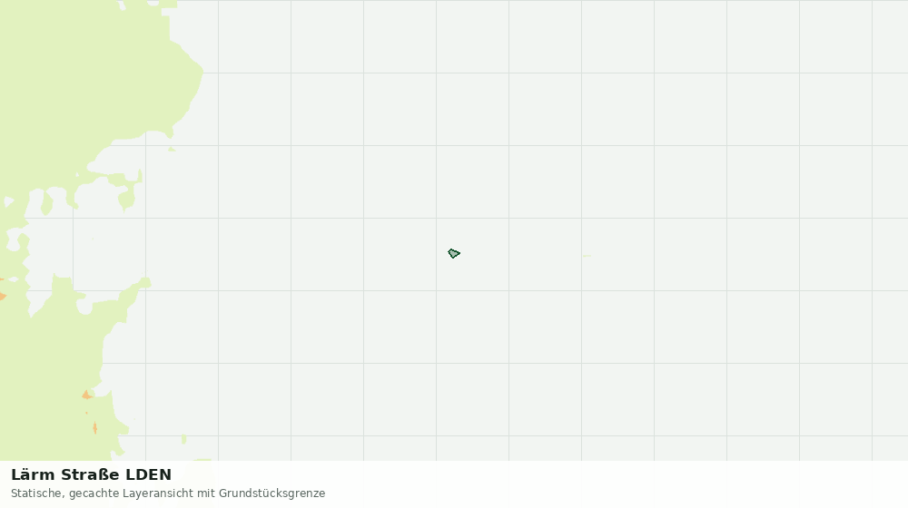 Statische Kartenansicht: Lärm Straße LDEN