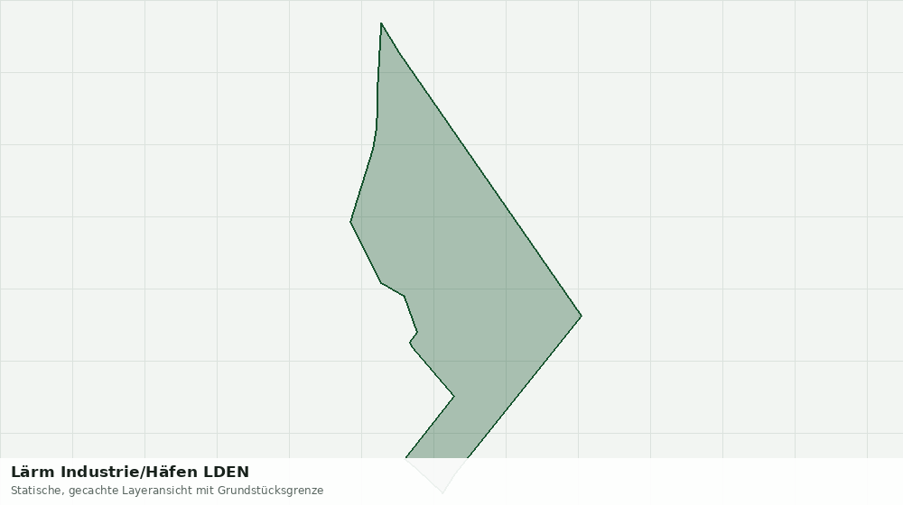Statische Kartenansicht: Lärm Industrie/Häfen LDEN