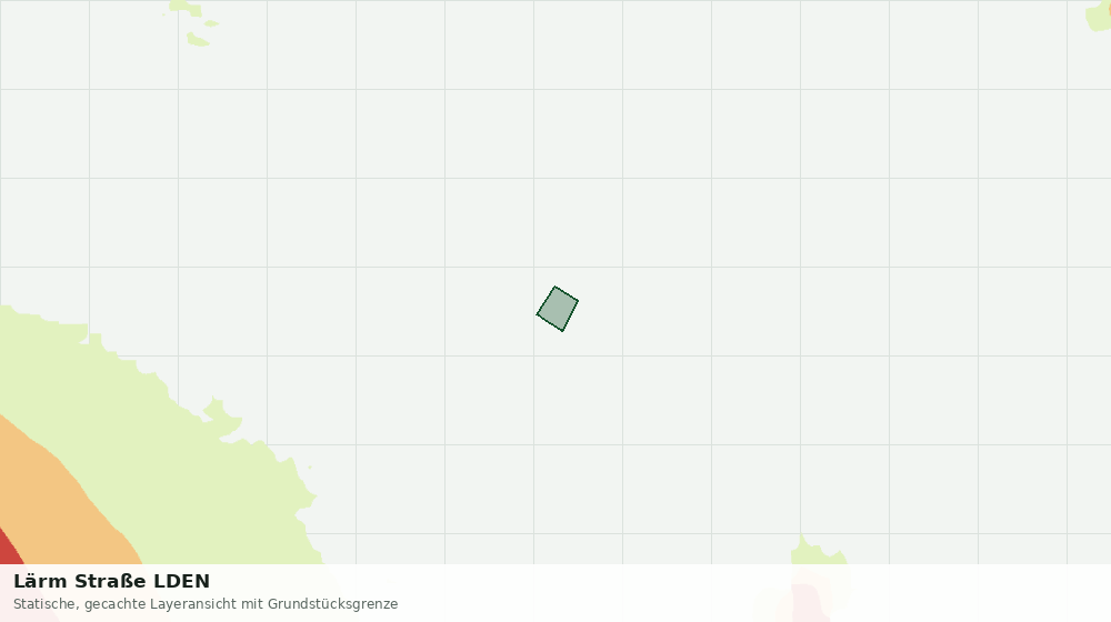 Statische Kartenansicht: Lärm Straße LDEN