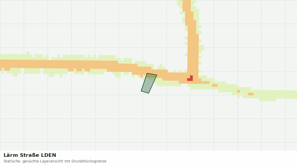 Statische Kartenansicht: Lärm Straße LDEN