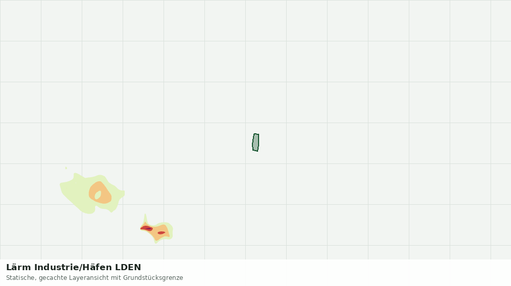 Statische Kartenansicht: Lärm Industrie/Häfen LDEN