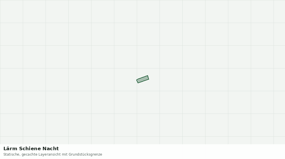 Statische Kartenansicht: Lärm Schiene Nacht