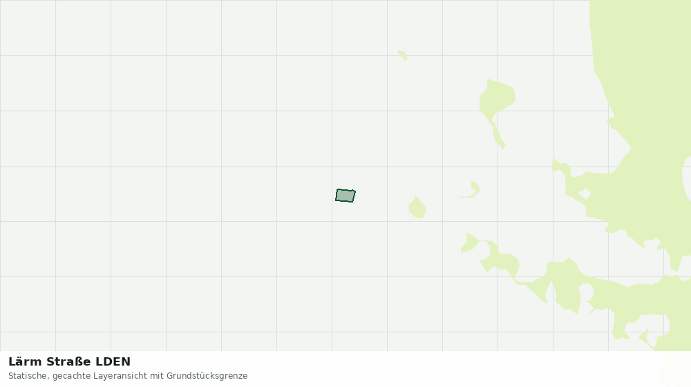 Statische Kartenansicht: Lärm Straße LDEN