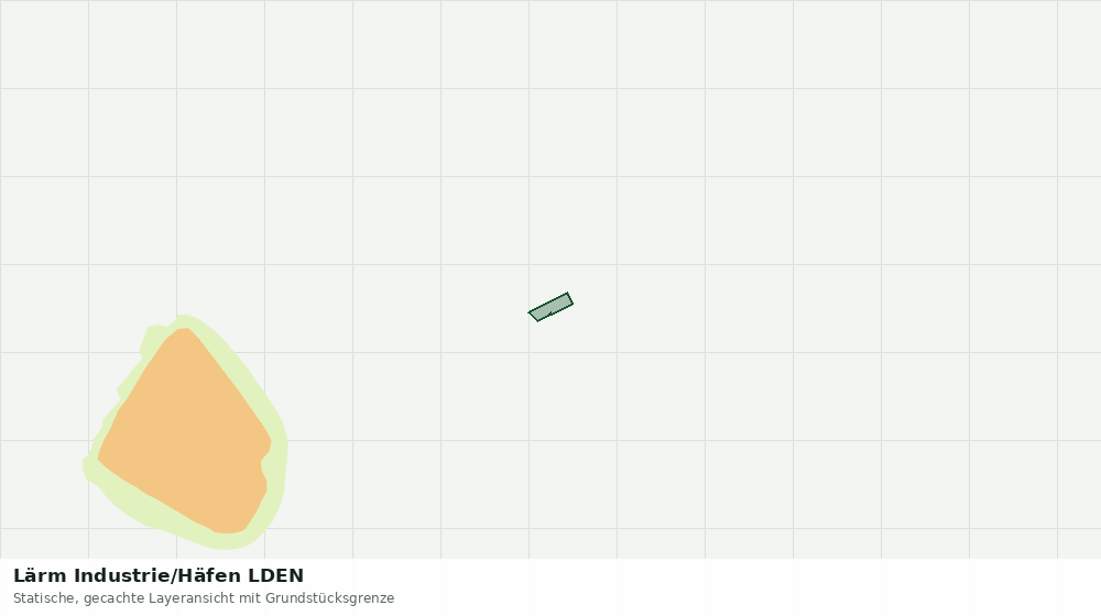 Statische Kartenansicht: Lärm Industrie/Häfen LDEN