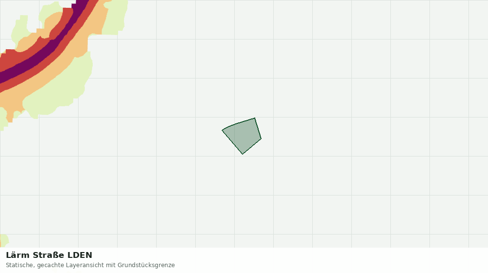 Statische Kartenansicht: Lärm Straße LDEN