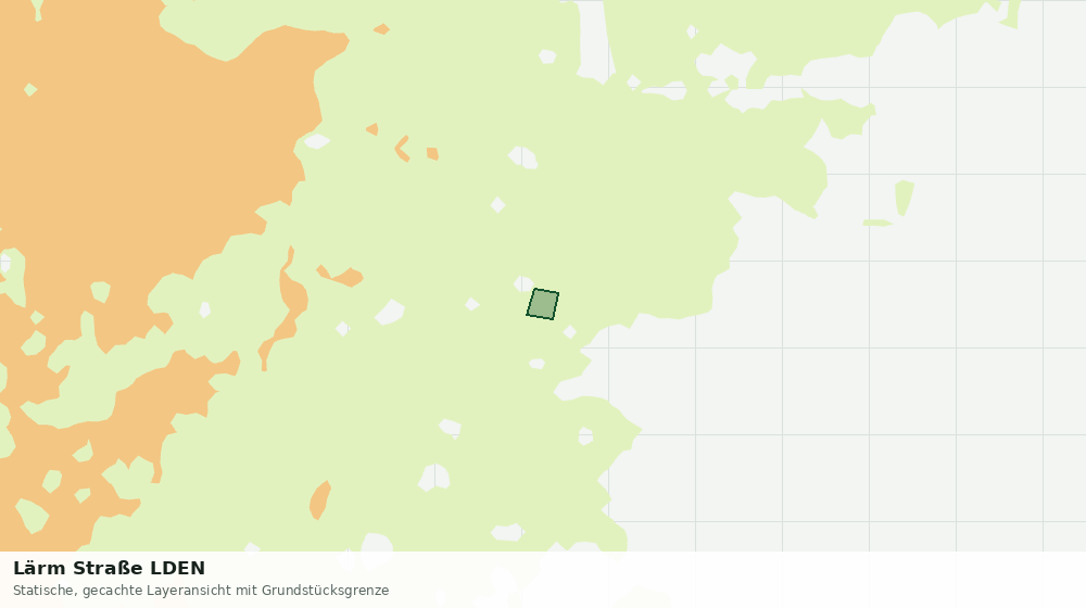 Statische Kartenansicht: Lärm Straße LDEN