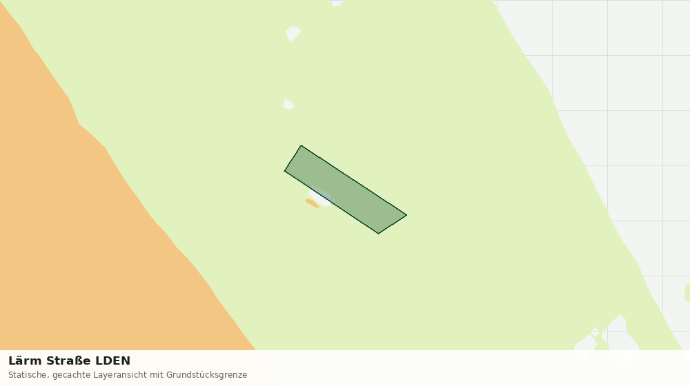 Statische Kartenansicht: Lärm Straße LDEN