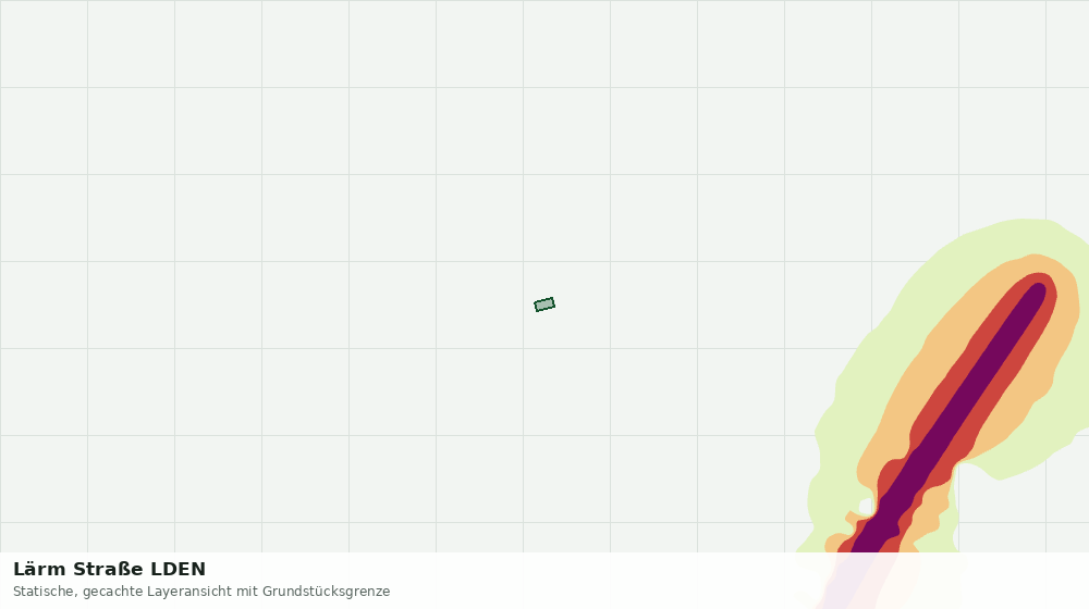 Statische Kartenansicht: Lärm Straße LDEN