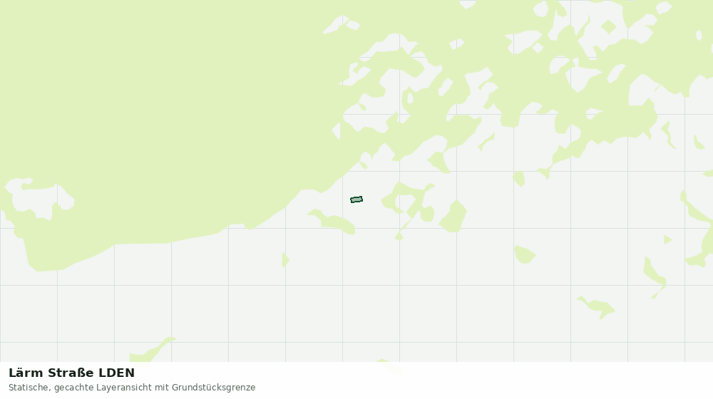 Statische Kartenansicht: Lärm Straße LDEN