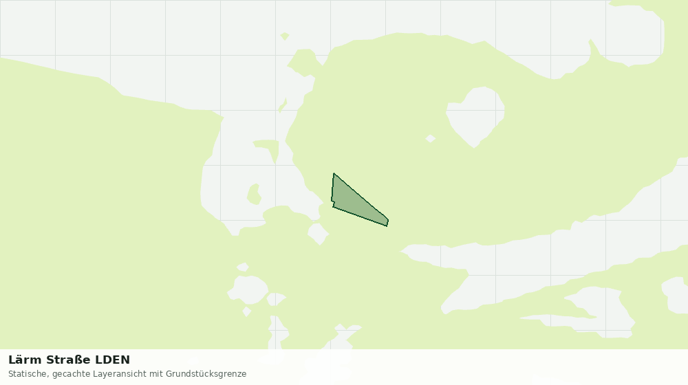 Statische Kartenansicht: Lärm Straße LDEN
