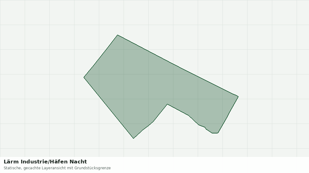 Statische Kartenansicht: Lärm Industrie/Häfen Nacht