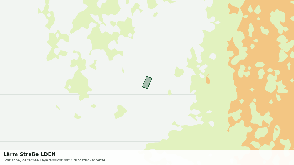 Statische Kartenansicht: Lärm Straße LDEN
