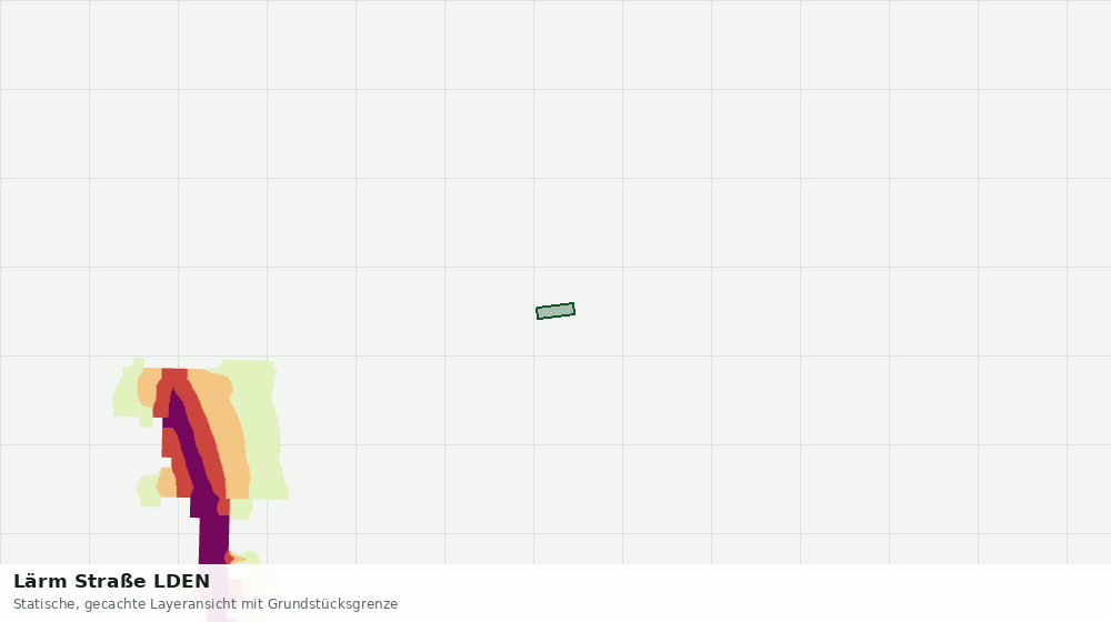 Statische Kartenansicht: Lärm Straße LDEN