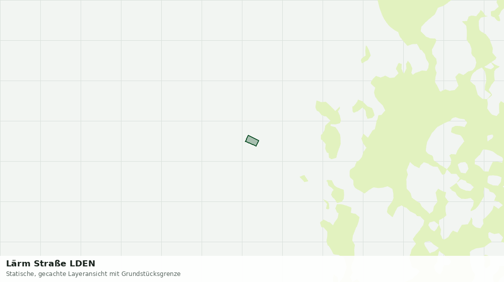 Statische Kartenansicht: Lärm Straße LDEN