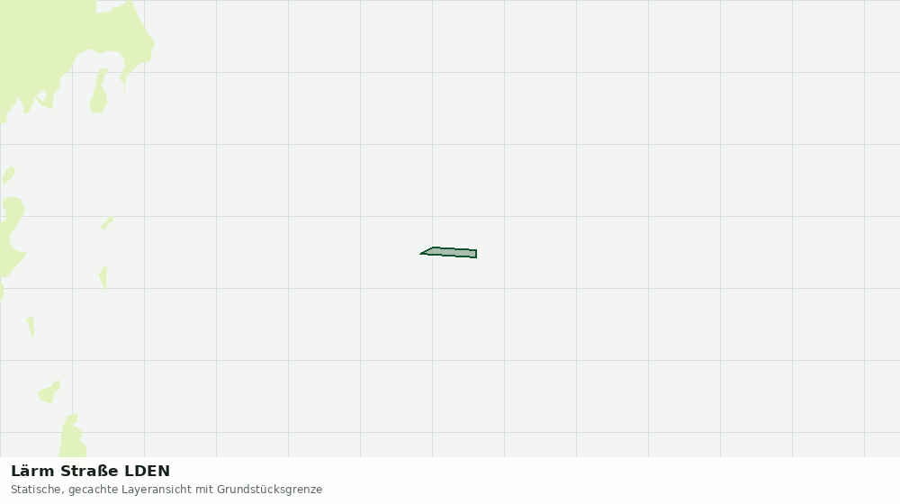 Statische Kartenansicht: Lärm Straße LDEN
