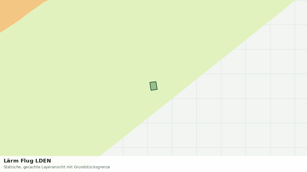Statische Kartenansicht: Lärm Flug LDEN
