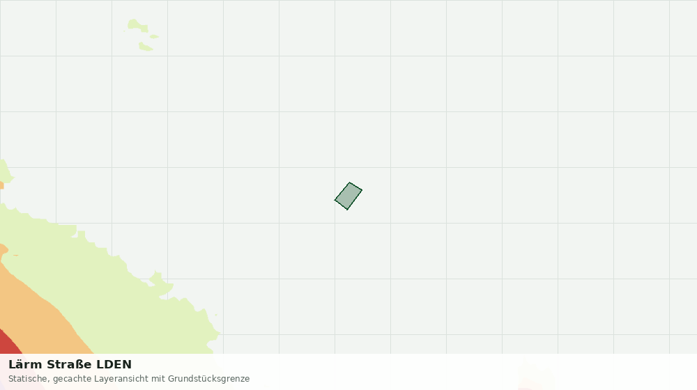 Statische Kartenansicht: Lärm Straße LDEN