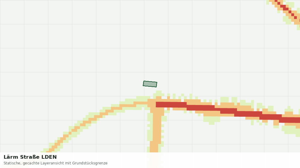 Statische Kartenansicht: Lärm Straße LDEN
