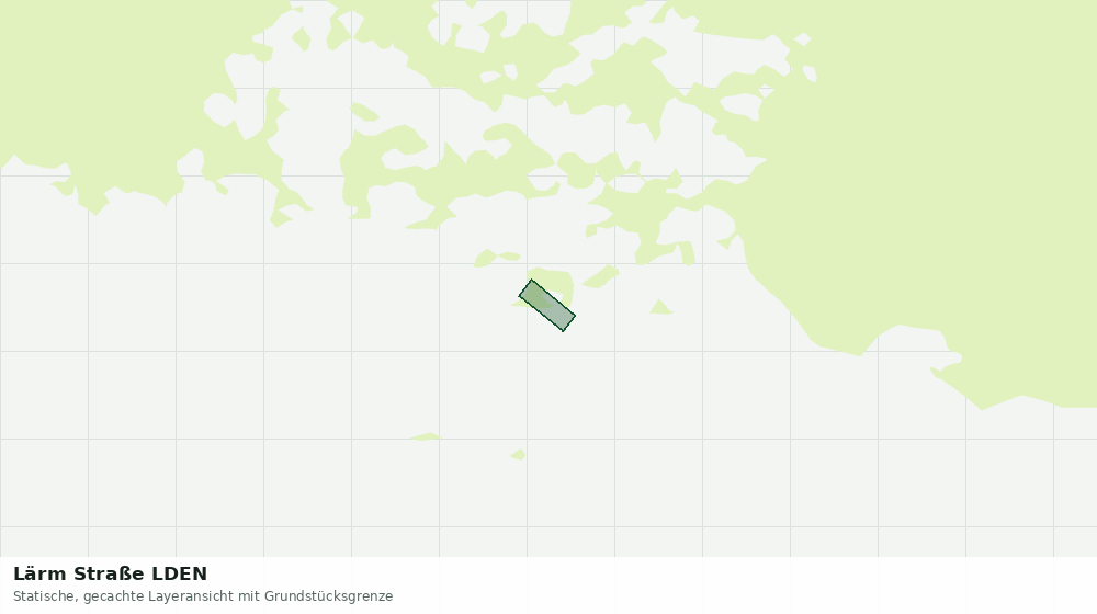 Statische Kartenansicht: Lärm Straße LDEN