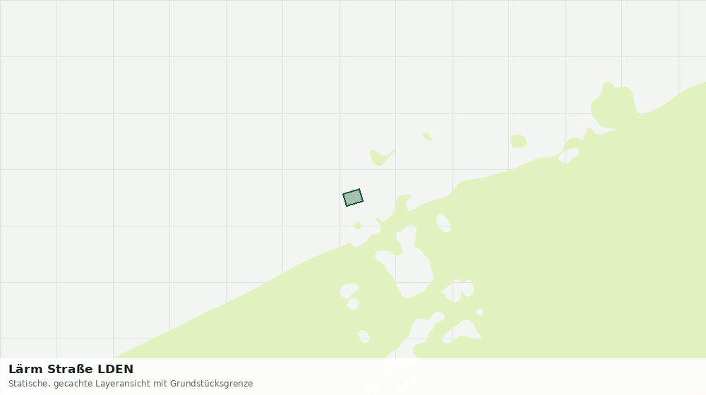 Statische Kartenansicht: Lärm Straße LDEN