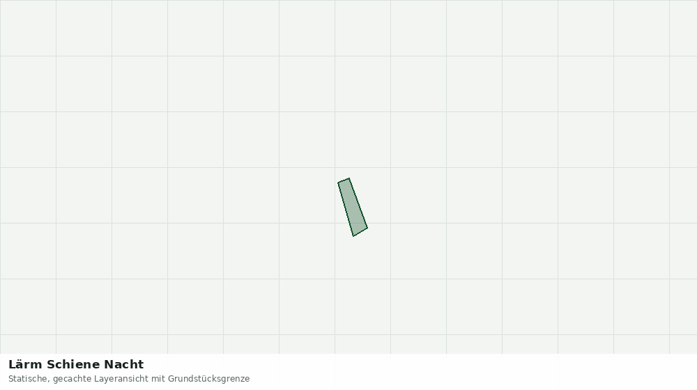 Statische Kartenansicht: Lärm Schiene Nacht