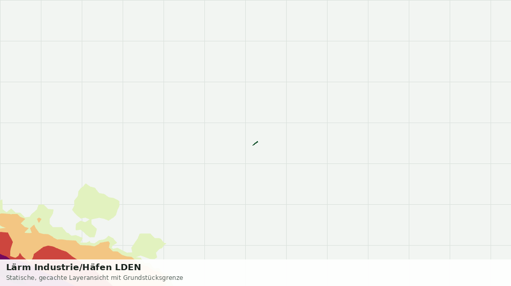 Statische Kartenansicht: Lärm Industrie/Häfen LDEN