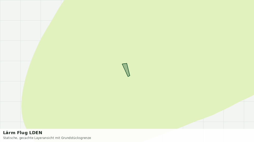 Statische Kartenansicht: Lärm Flug LDEN