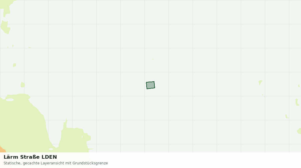 Statische Kartenansicht: Lärm Straße LDEN
