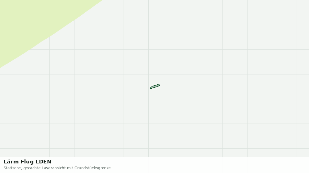 Statische Kartenansicht: Lärm Flug LDEN