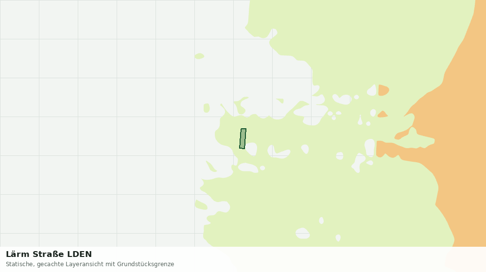 Statische Kartenansicht: Lärm Straße LDEN