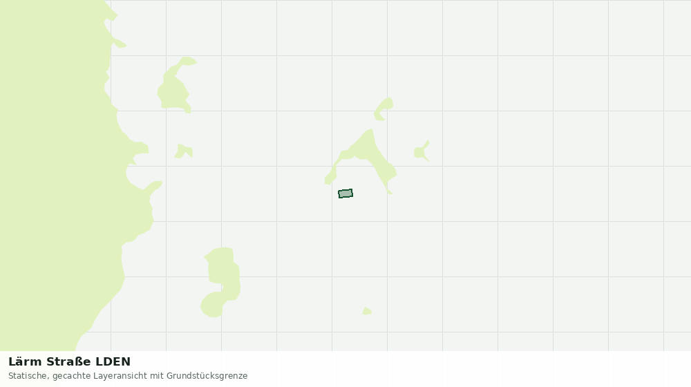 Statische Kartenansicht: Lärm Straße LDEN