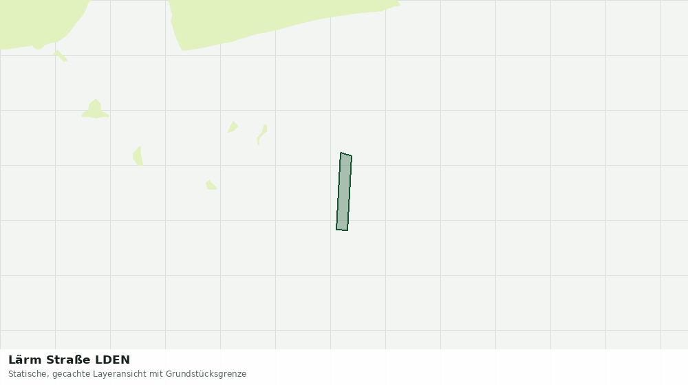 Statische Kartenansicht: Lärm Straße LDEN