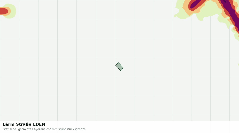 Statische Kartenansicht: Lärm Straße LDEN