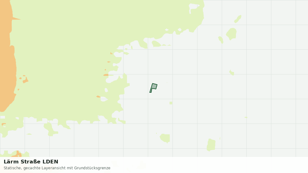 Statische Kartenansicht: Lärm Straße LDEN