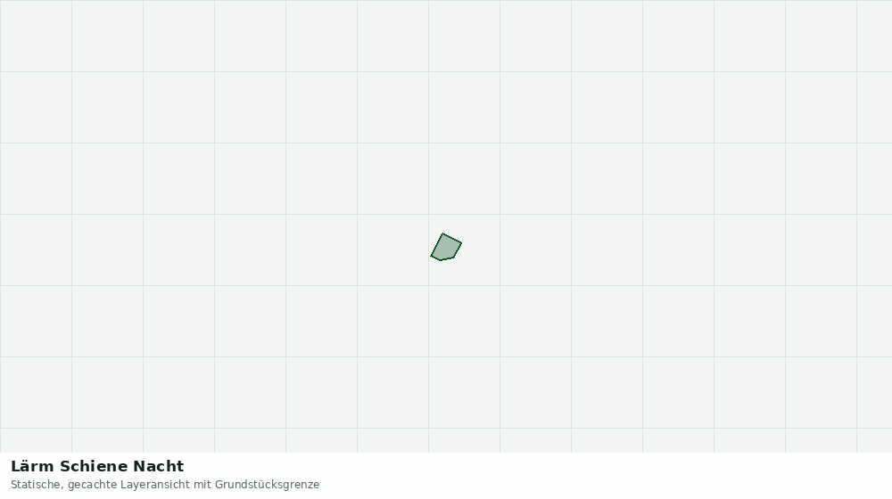 Statische Kartenansicht: Lärm Schiene Nacht